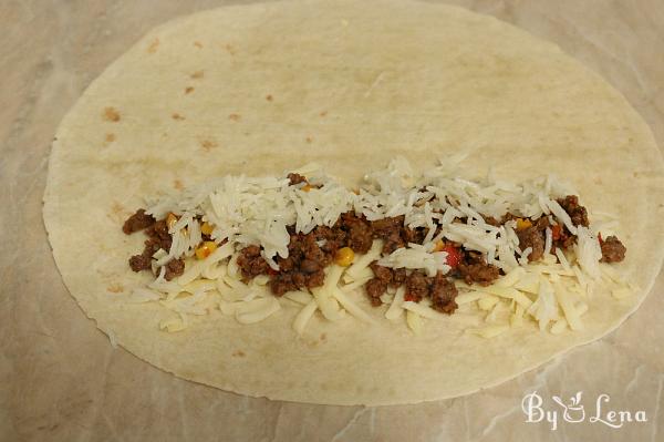 Homemade Beef Burrito Recipe - Step 11