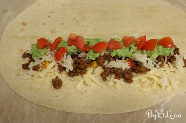 Homemade Beef Burrito Recipe - Step 12