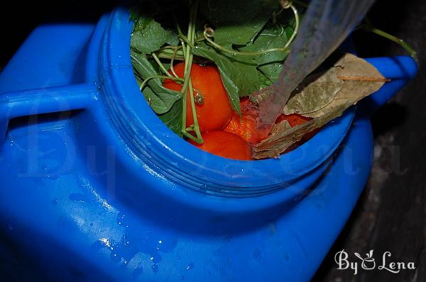 Moldavian Natural Fermented Pickled Tomatoes - Step 7