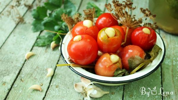 Quick Fermented Tomatoes