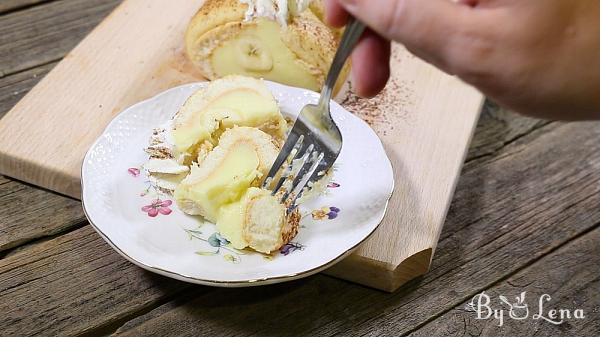 Easy Banana Roll - Step 17