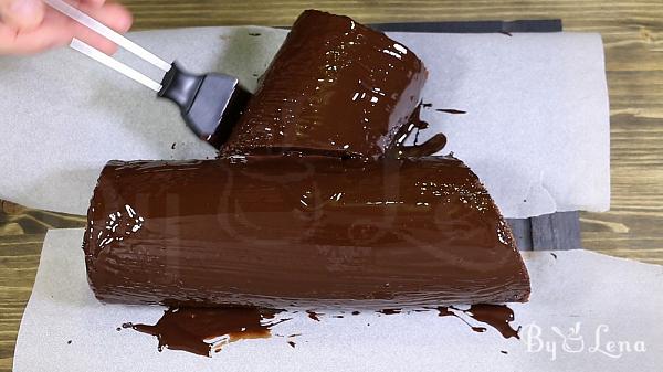 Chocolate Cake Roll - Step 22