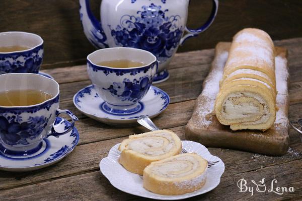 Halva Swiss Roll - Step 12