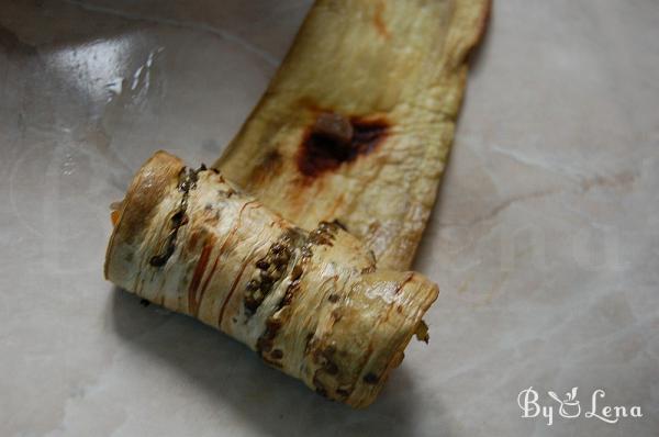 Vegetable Stuffed Eggplant Rolls - Step 12