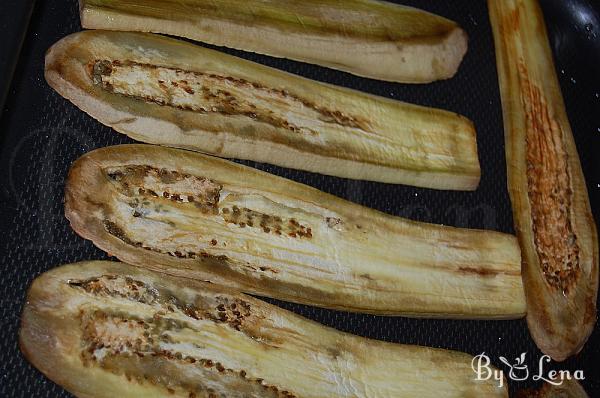 Vegetable Stuffed Eggplant Rolls - Step 2