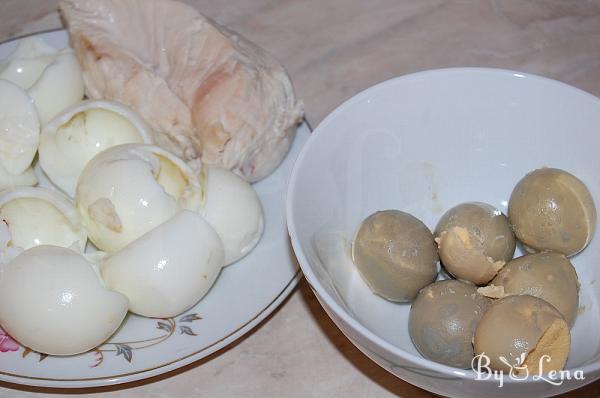 Quail "Nest" Salad - Step 4