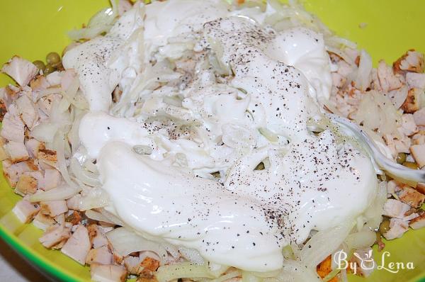 Chicken Salad with Green Peas and Carrots - Step 5