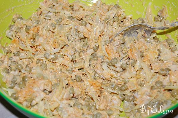 Chicken Salad with Green Peas and Carrots - Step 6