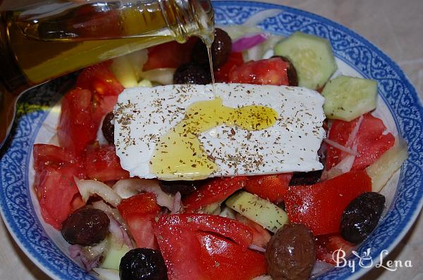 Traditional Greek Salad - Horiatiki - Step 5