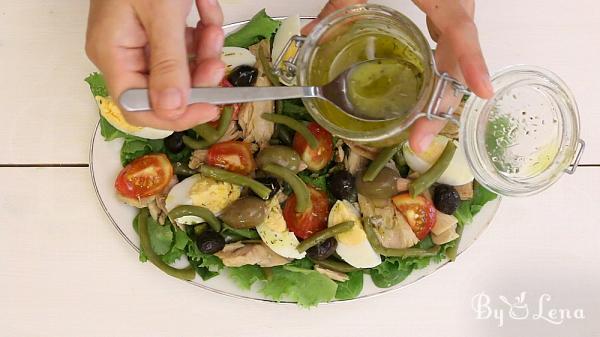 Nicoise Salad - with Tuna and Vegetables - Step 11