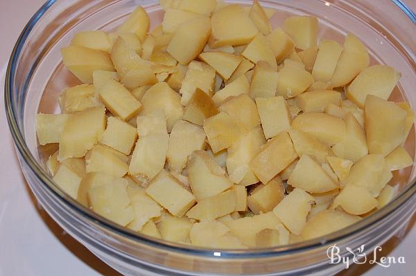 Vegan Potatoes and Olives Salad - Step 1