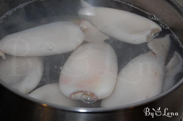 Squid Corn Salad - Step 2