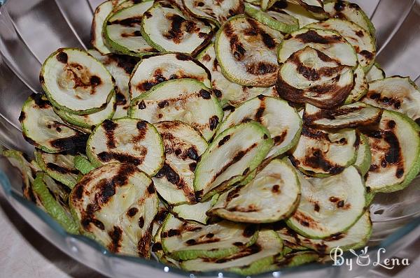 Roasted Zucchini Salad with Feta and Tomatoes - Step 2