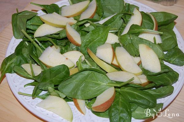 Easy Apple Spinach Salad - Step 2