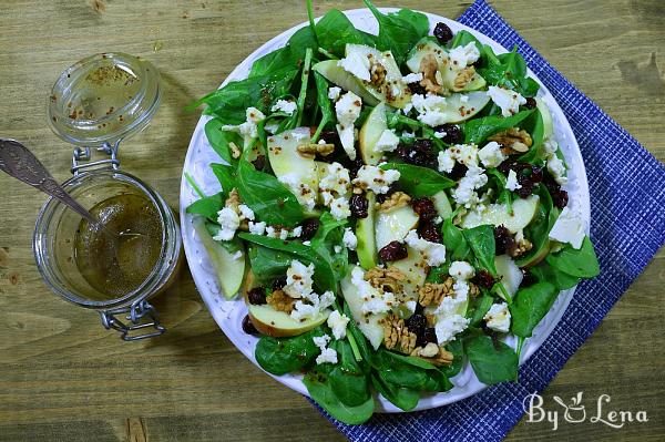 Easy Apple Spinach Salad