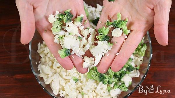 Raw Cauliflower Salad with Apples - Step 1