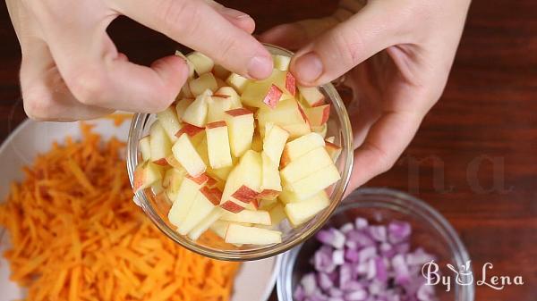 Raw Cauliflower Salad with Apples - Step 4