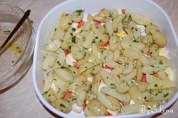 Egg and Salmon Potato Salad - Step 12