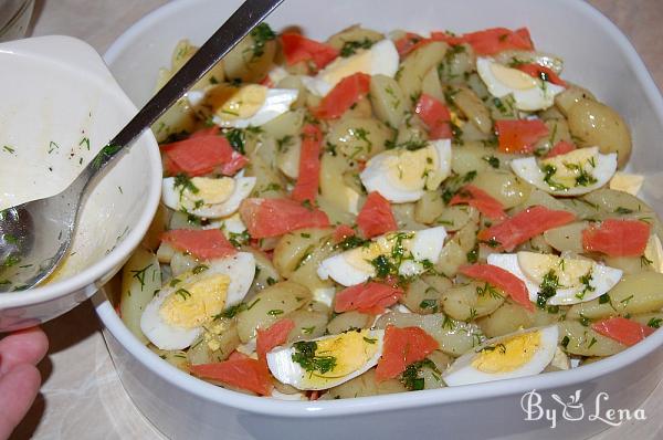 Egg and Salmon Potato Salad - Step 14