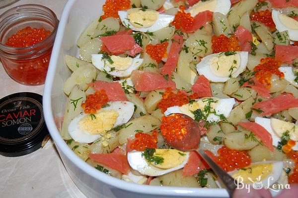 Egg and Salmon Potato Salad - Step 15