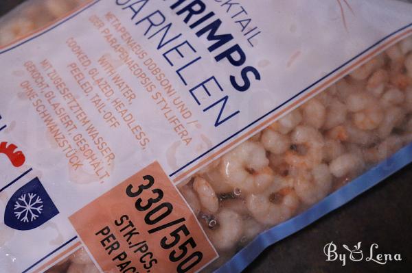 Creamy Swedish Shrimp Salad - Skagenr&ouml;ra - Step 1