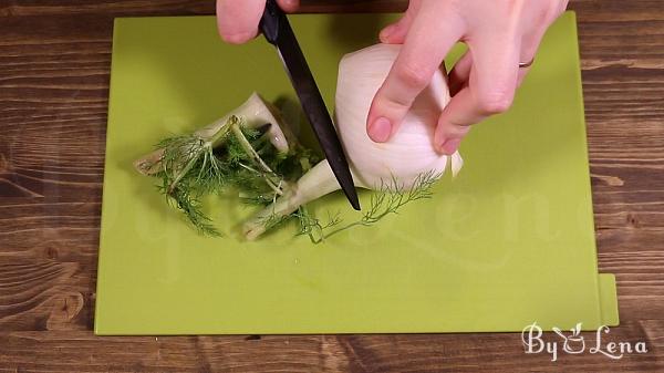 Fennel and Orange Salad - Step 1