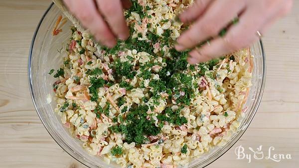 Creamy Pasta Salad with Vegetables - Step 10
