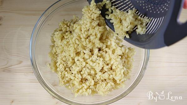 Creamy Pasta Salad with Vegetables - Step 1