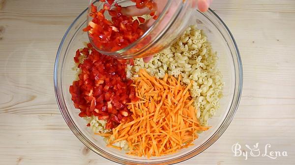 Creamy Pasta Salad with Vegetables - Step 3