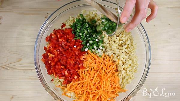 Creamy Pasta Salad with Vegetables - Step 4