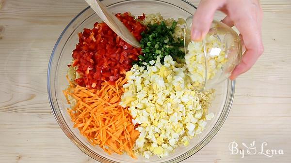 Creamy Pasta Salad with Vegetables - Step 5