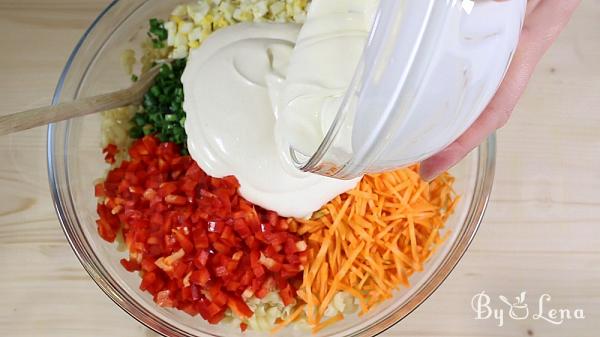 Creamy Pasta Salad with Vegetables - Step 8