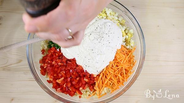 Creamy Pasta Salad with Vegetables - Step 9