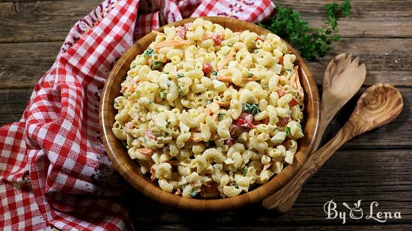 Creamy Pasta Salad with Vegetables