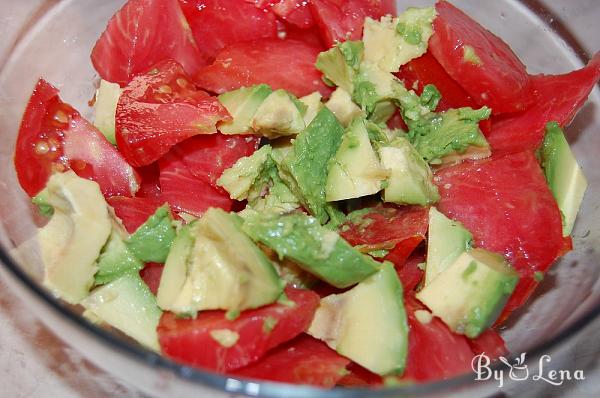 Tomato Avocado Salad - Step 1