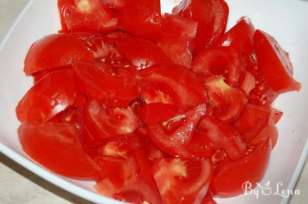 Tomato Salad with Broccoli - Step 2