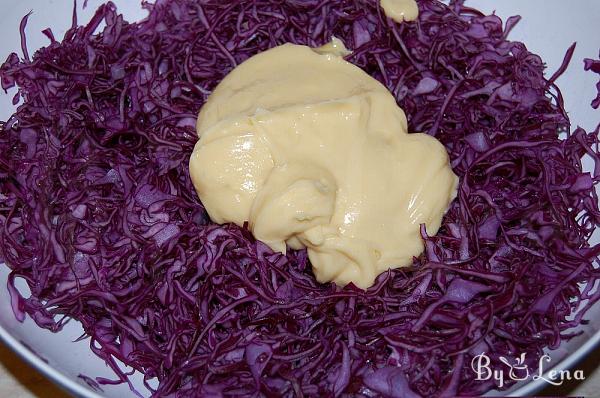 Creamy Red Cabbage Salad - Step 3