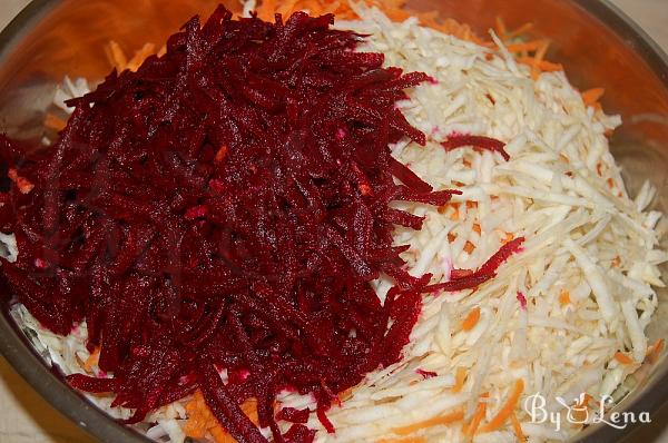 Healthy Beet, Carrot and Cabbage Salad - Step 5