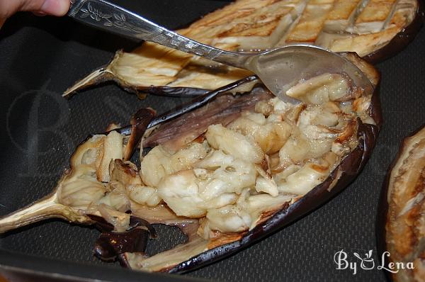 Eggplant Salad with Tomatoes and Onions - Step 4