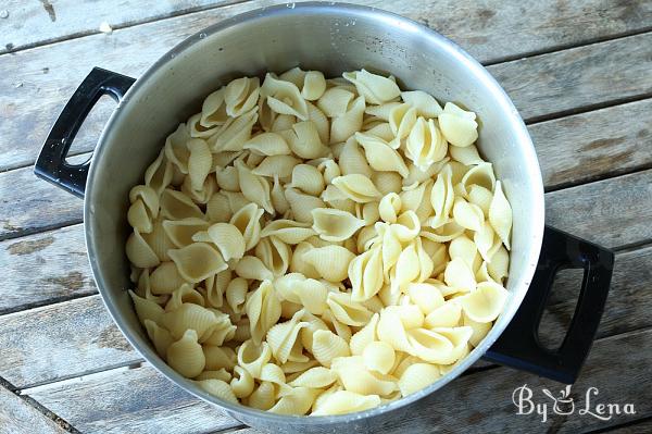 Greek Pasta Salad with Yogurt - Step 3