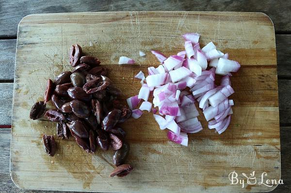 Greek Pasta Salad with Yogurt - Step 6