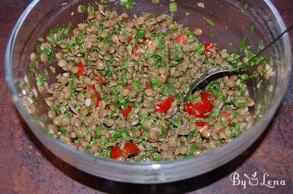 Lebanese Lentil Salad - Step 10
