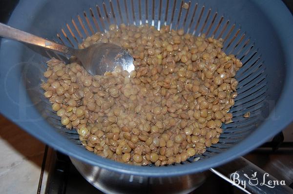 Lebanese Lentil Salad - Step 4