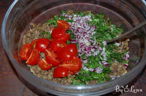 Lebanese Lentil Salad - Step 7