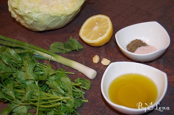 Lebanese Cabbage Salad (Malfouf Salad) - Step 1