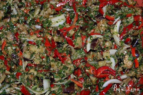Spicy Eggplant and Vegetable Salad - Step 9