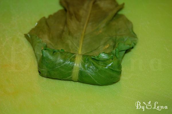 Stuffed Patience Dock Rolls - Step 10