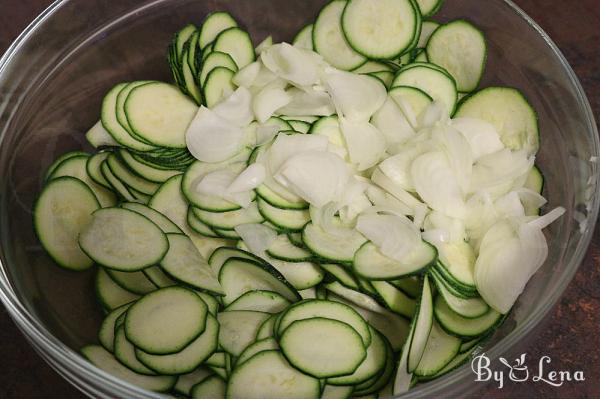 Italian Zucchini Scarpaccia - Step 2