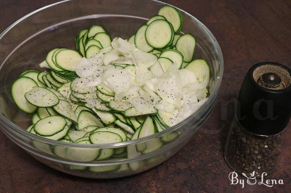 Italian Zucchini Scarpaccia - Step 3