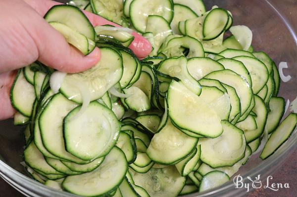 Italian Zucchini Scarpaccia - Step 4